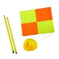 thumbnail image 3 of braveheart Soccer Corner Flag Portable Replacement with Base Football Field Corner Flag 1.5m pole blue base 1m pole yellow base 37x47.5cm, 3 of 3