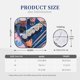 thumbnail image 3 of Fotbe Colorful Sushi Food Art Juego de 2 Piezas de Parasoles para Parabrisas | Bloqueador Solar para Auto | Accesorios Plegables para Protección Solar Interior-Medium, 3 of 6