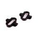 thumbnail image 2 of Candados para bicicletas y Calas para zapatos y pedales universales yuxing SPD negras, 2 of 5