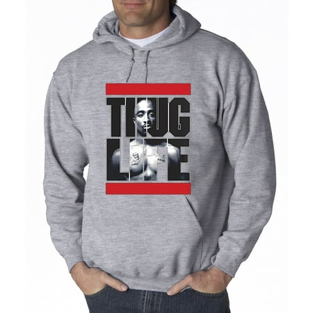 417 - Hoodie Tupac 2Pac Thug Life Run Dmc Parody (Best Thug Life Vines)