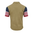 thumbnail image 3 of America 250 Shirt Men Pullover Tops Short Sleeve Lapel Button Down Golf Polo Shirts Outfits & Casual Occasions, 3 of 3