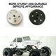 thumbnail image 5 of Vogacara RCGOFFLOW-engranaje endurecido de acero, pieza de actualización RC, engranaje Rc para 1/10 Rc Gear HSP 94180, pieza de coche RC, Kits de construcción modelo TYPE1, 5 of 6