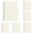 Horizontal stripe type, variant on CHENjy A6 Sewn Binding Notebook, 160 Pages Thick Paper, Softcover Lies Flat, Smooth Writing Pocket Journal for Office Memo, 1 PC，Horizontal stripe type