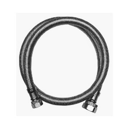 - WATTS BRASS & TUBULAR Faucet Connector, Braided Stainless Steel, 3/8 Compression x 1/2 FIP x 24-In.