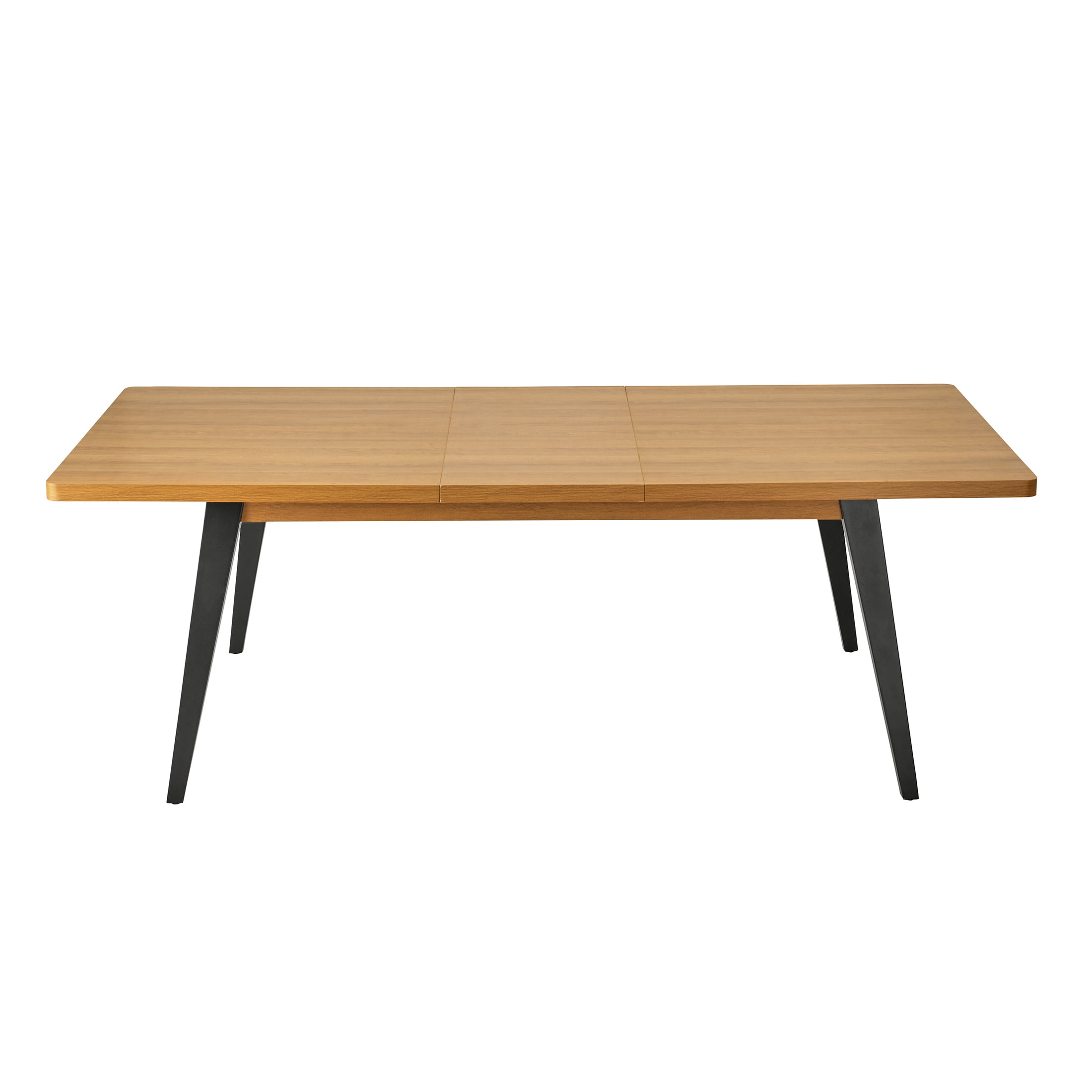 Better Homes & Gardens Nola Extendable Dining Table, Light Honey  Wood Finish