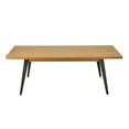 thumbnail image 5 of Better Homes & Gardens Nola Extendable Dining Table, Light Honey  Wood Finish, 5 of 7