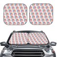 thumbnail image 2 of Fotbe Elephant Juego de 2 Piezas de Parasoles para Parabrisas | Bloqueador Solar para Auto | Accesorios Plegables para Protección Solar Interior-Medium, 2 of 6