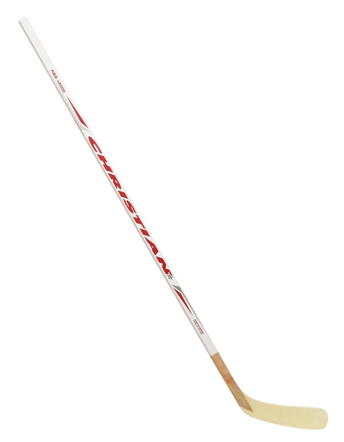 Bâton de hockey sur patins à roues alignées Christian R2000 en ABS, Jr 54 po, pour droitier