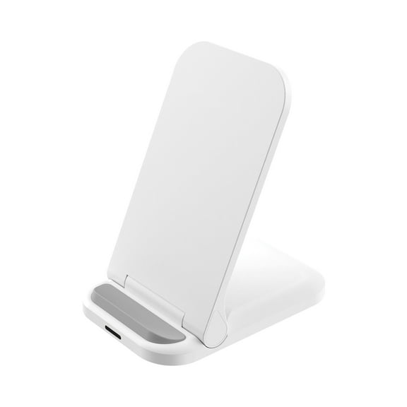 JOGZMZ Vertical Desktop Wireless Fast Charge 15W Foldable Mobile Phone Stand Wireless Charger-coil Wireless Charging Support IOS and Android Wireless Charging