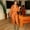 Orange, variant on Puffer jacket Jumpsuit (M, Orange)
