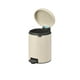 thumbnail image 3 of Bote de basura Brabantia New Icon Step de 5 litros, color beige suave con balde, 3 of 9