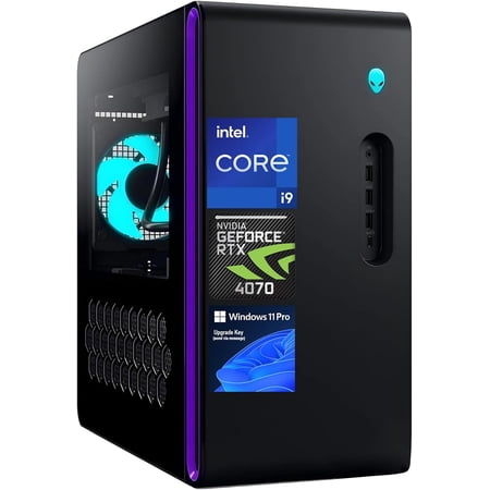 Alienware Aurora R16 Gaming Desktop, Intel core i9-13900F, NVIDIA GeForce RTX 4070, 32GB DDR5 RAM, 2TB SSD, 1TB HDD, Wi-Fi 6E, Bluetooth, Windows 11 Pro