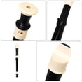 thumbnail image 3 of Raindrops 1Set Portable Plastic Beginner Clarinet 8 Hole Black Musical Instrument for Practice, 3 of 8