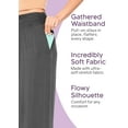 thumbnail image 4 of Stretch Is Comfort Women's and Plus Size Stretch (Rayon) Long Gaucho with Pockets| Adult Small- 5x, 4 of 6
