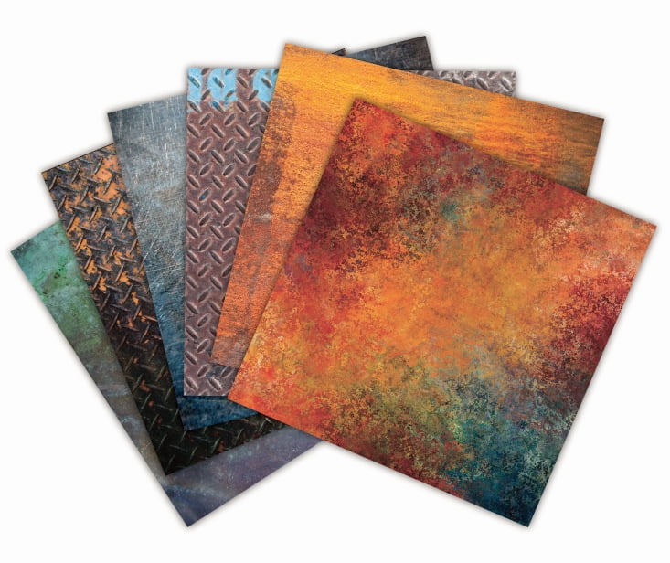 Scrapbook Background Paper - DIY Album and Junk Journal Supplies, Patterned Craft Paper