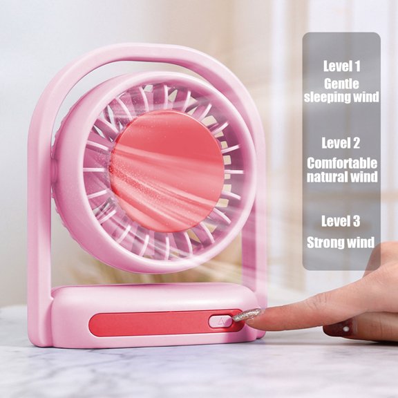 AZXY Desk Fan,Tabletop Fans for Home,Table Fan,Desk Fans Small Quiet,Rechargeable 3 Speed Personal Desktop Fans on Clearance Under $15.00