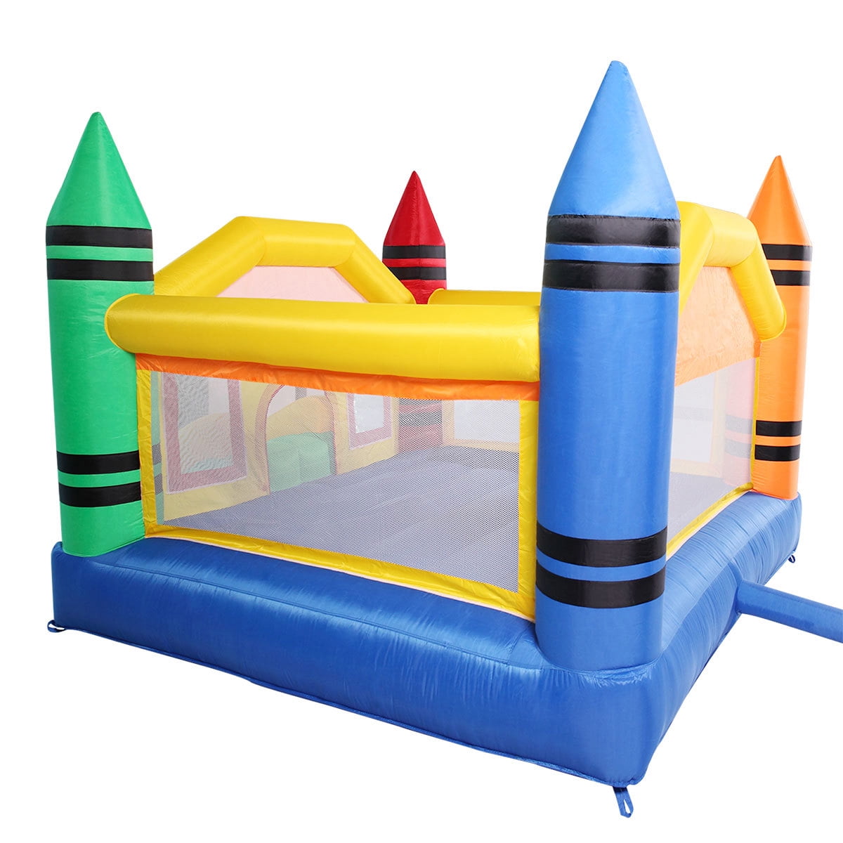 Inflatable Bounce House, Kid Jump and Slide Castle Bouncer for 3 Children