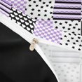 thumbnail image 3 of Erosebridal Patchwork Heart Checkered Stars Twin Duvet Cover for Girls, Plaid Polka Dot Quilt Twin Bedding, Black Reversible 2pcs 1 Duvet Cover and 1 Pillowcase, 3 of 5