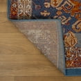 thumbnail image 6 of Luxe Weavers Moroccan Floral Blue 5x7 Area Rug, Stain-Resistant Carpet, 6 of 6
