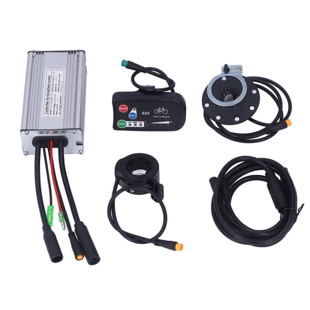 Kit de conversión de batería de Litio para Bicicleta, Controlador de Motor 22A, Controlador LED 880, Pantalla 1 a 2, Kit de línea de conexión para Motor de 500W