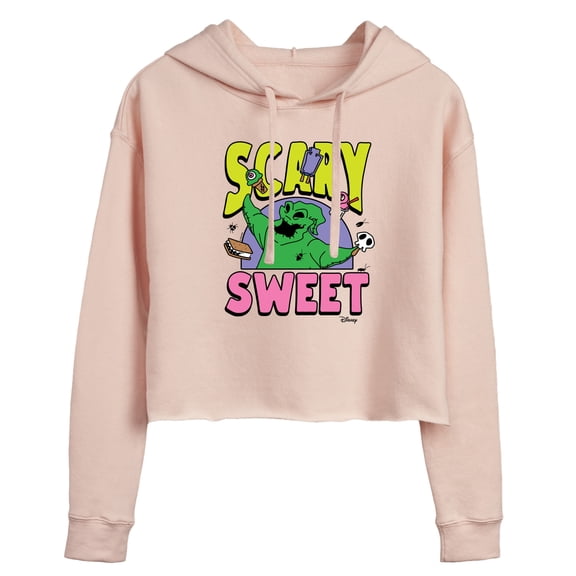 The Nightmare Before Christmas - Scary Sweet Cropped Graphic Hoodie