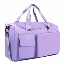Large Capacity Foldable Travel Bag With Wet Dry Separation