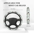 thumbnail image 5 of Fotbe Dinosaur on Excavator2 Steering Wheel Cover Universal 15 in Car Accessories for Men Women,Steering Wheel Protector Comfortable Protective Case for SUV Sedan Decor, 5 of 8
