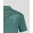 thumbnail image 3 of Alpine Racing F1 Special Edition Miami Oversized Button Down Bowling Shirt - North Atlantic, 3 of 3
