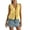 Yellow, variant on Musuos Women's Double Front Tie Closure Tank Tops Sleeveless Summer V-Neck Solid Color Casual Vest