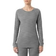thumbnail image 2 of Fruit of the Loom Women's and Women's Plus Eversoft Waffle Thermal Top, 2-Pack, 2 of 10