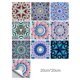 thumbnail image 1 of Azulejo de pared Vinilo Flor Etiqueta de pared Mural Calcomanía para azulejos Etiqueta autoadhesiva impermeable para azulejos, MZ-2-101, Grande seitruly HA002473-123, 1 of 6