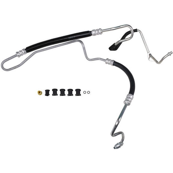 Power Steering Pressure Line Hose Assembly - Compatible with 2005 - 2010 Cadillac STS Base 2006 2007 2008 2009