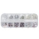 thumbnail image 1 of 12 rejillas para decoración de uñas, diamantes de imitación, bricolaje, decoración de uñas, maquillaje, cuentas brillantes, herramienta de manicura, 1 of 8