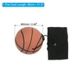 thumbnail image 2 of Uxcell 2.5 Inch Sports Wrist Ball, Basketball Rubber Wrist Return Ball Sport for Exercise, Orange 2Pcs, 2 of 5