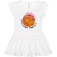 thumbnail image 3 of Inktastic Basketball Princess- Tiara Girls Toddler Dress, 3 of 5