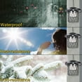 thumbnail image 2 of Solar Chandelier Outdoor Chandelier 5W Charging 4400mAh Battery 8-20 Hours Runtime 5 Modes Remote Control Waterproof Heat Cold Resistant Indoor Outdoor Use, 2 of 7