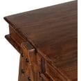 thumbnail image 4 of Porter Designs Portola Solid Acacia Wood Desk - Brown, 4 of 6