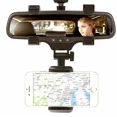 thumbnail image 4 of Universal Car Rear View Mirror Mount Phone Holder Stand Cradle For Cell Phone, 4 of 6