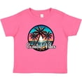 thumbnail image 3 of Inktastic Tropical Vacation Coastal Vibes Quote Girls Baby T-Shirt, 3 of 5