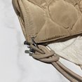thumbnail image 3 of Bolso de hombro Bolso de mujer acolchado plisado bolso de compras moda gran capacidad viaje Camping, 3 of 8