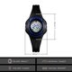 thumbnail image 4 of Reloj digital de plástico ABS para niños, pantalla LED de 12/24 horas, reloj de pulsera para niños con esfera redonda y resistente al agua Inevent EL4555-01, 4 of 6