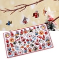 thumbnail image 1 of Navidad Colgantes Pequeños De Madera Decoración De Navidad Árbol De Navidad Decoración Colgante Para Interior O Exterior 48Pcs Eigraketly HA038143-00, 1 of 6