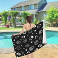 thumbnail image 7 of Yibo Cheetah Print Leopard, Bath Towel, Thin Lightweight Multipurpose Women Pool Bath Towel for Yoga Swim Spa, 7 of 7