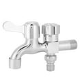 thumbnail image 4 of Water Tap Double Head Multi-Layer Electroplated Wear  Water Faucet For Laundry Kitchen, 4 of 8
