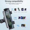 thumbnail image 3 of Soporte de Montaje de Cargador de Coche Inalámbrico de 15 W para Galaxy Z Fold5 S23 Ultra Auto Clamp Cargador Rápido para 15 Pro, 3 of 7