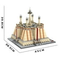 Free Shipping! Mould King 21036 Star Plan Toys The Jedi Temple Model Building Block Kids