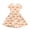 Orange(Bowknot Print), variant on CCRFTGI Dresses for Children Girls 7-8 Basic Short Sleeve 2026 Summer A Line Skater Dress Cute Bowknot Print Dresses Holiday Girls Clothes Fashion Watermelon Red 7-8 Years