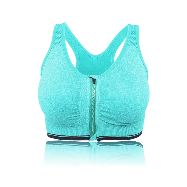 LELINTA Women's Sports Bra with Removable Cups High Impact Workout Gym  Activewear Bra Size S-L 