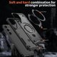 thumbnail image 4 of Funda Magnética para Samsung Galaxy S25 Funda con soporte [Compatible con MagSafe] Protección Militar contra Caídas Funda para teléfono TPU Suave Duradera a prueba de Golpes, 4 of 6