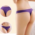 thumbnail image 1 of Cheers Culottes String Taille Basse Sans Couture Sexy pour Femmes, 1 of 2
